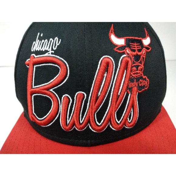 Chicago Bulls Baseball Cap New Era 59Fifty Windy City Hat Embroidered HWClassics - Picture 2 of 11